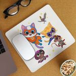 PC, gaming si accesorii - Periferice PC - Mousepad - Mousepad Super Pisicute Ghem Sclipi CoolTrend, 21x19cm - Infinity.ro