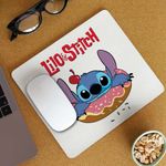 PC, gaming si accesorii - Periferice PC - Mousepad - Mousepad Stitch Donut Gogoasa CoolTrend, 21x19cm - Infinity.ro