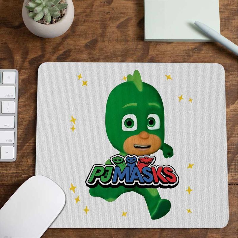 PC, gaming si accesorii - Periferice PC - Mousepad - Mousepad Eroii Pijama Gekko Pjmasks CoolTrend, 21x19cm - Infinity.ro