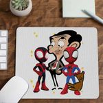 PC, gaming si accesorii - Periferice PC - Mousepad - Mousepad Mr Bean Paienjenel Spiderman CoolTrend, 21x19cm - Infinity.ro