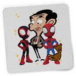 PC, gaming si accesorii - Periferice PC - Mousepad - Mousepad Mr Bean Paienjenel Spiderman CoolTrend, 21x19cm - Infinity.ro