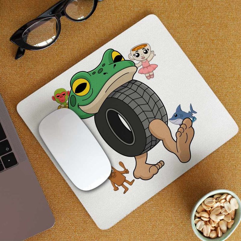 PC, gaming si accesorii - Periferice PC - Mousepad - Mousepad Boneca Ambalubu Brainrot CoolTrend, 21x19cm - Infinity.ro