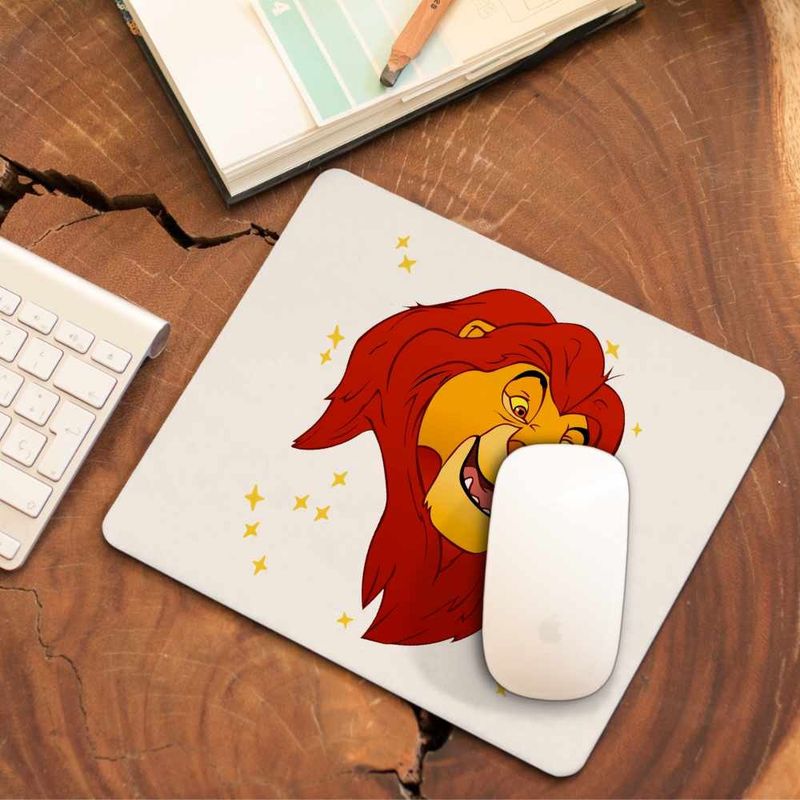 PC, gaming si accesorii - Periferice PC - Mousepad - Mousepad Regele Leu Mufasa CoolTrend, 21x19cm - Infinity.ro