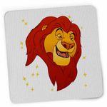 PC, gaming si accesorii - Periferice PC - Mousepad - Mousepad Regele Leu Mufasa CoolTrend, 21x19cm - Infinity.ro