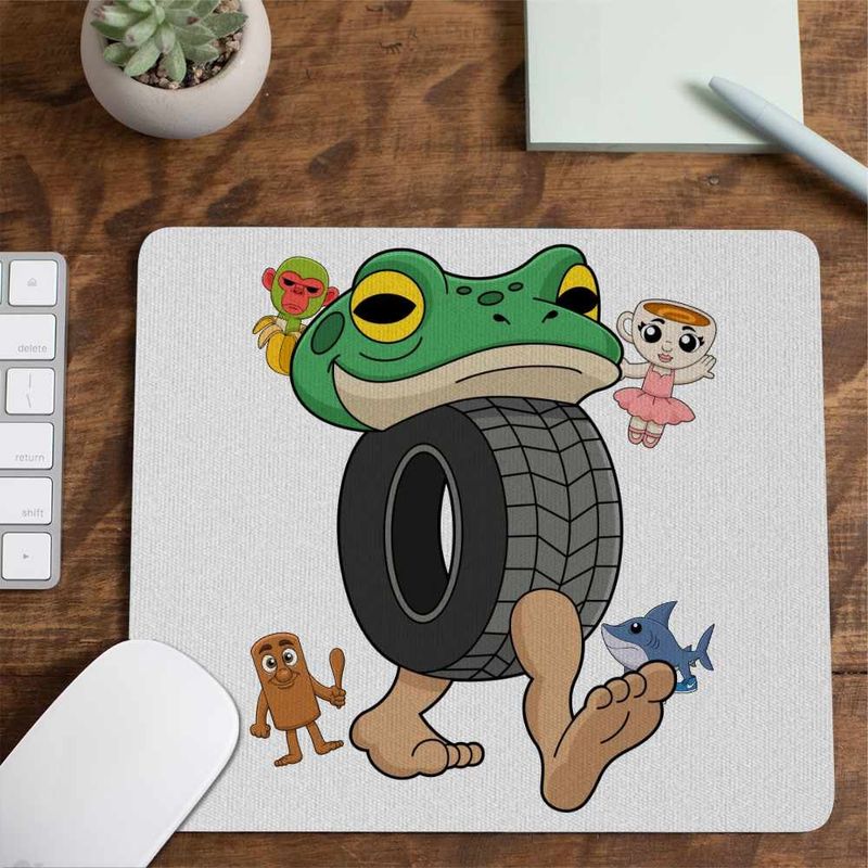 PC, gaming si accesorii - Periferice PC - Mousepad - Mousepad Boneca Ambalubu Brainrot CoolTrend, 21x19cm - Infinity.ro
