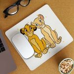 PC, gaming si accesorii - Periferice PC - Mousepad - Mousepad Nala Simba Best Friends Lion King CoolTrend, 21x19cm - Infinity.ro