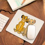 PC, gaming si accesorii - Periferice PC - Mousepad - Mousepad Nala Simba Best Friends Lion King CoolTrend, 21x19cm - Infinity.ro