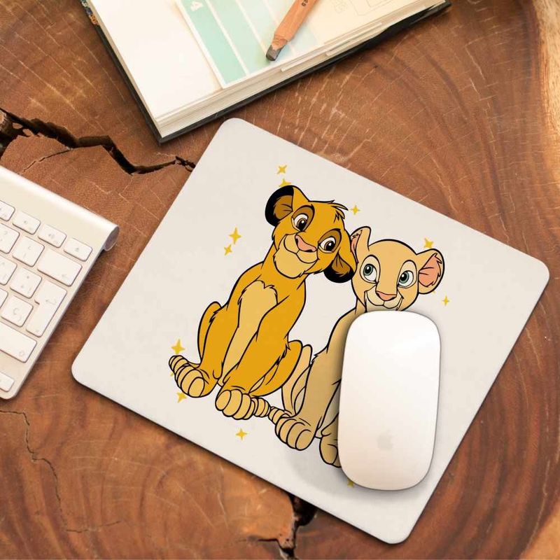 PC, gaming si accesorii - Periferice PC - Mousepad - Mousepad Nala Simba Best Friends Lion King CoolTrend, 21x19cm - Infinity.ro