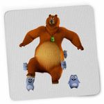 PC, gaming si accesorii - Periferice PC - Mousepad - Mousepad Ursul Grizzy si lemingii Grizzly CoolTrend, 21x19cm - Infinity.ro