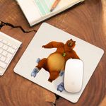PC, gaming si accesorii - Periferice PC - Mousepad - Mousepad Ursul Grizzy si lemingii Grizzly CoolTrend, 21x19cm - Infinity.ro