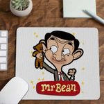 PC, gaming si accesorii - Periferice PC - Mousepad - Mousepad Mr Bean Teddy Bear Happy CoolTrend, 21x19cm - Infinity.ro