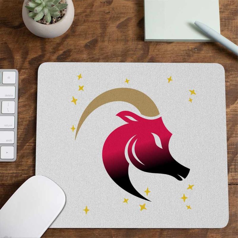 PC, gaming si accesorii - Periferice PC - Mousepad - Mousepad Berbec Horoscop Zodie Astrologie Aries CoolTrend, 21x19cm - Infinity.ro