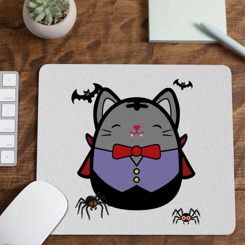 PC, gaming si accesorii - Periferice PC - Mousepad - Mousepad Squishmallows Dracula Romania Halloween CoolTrend, 21x19cm - Infinity.ro