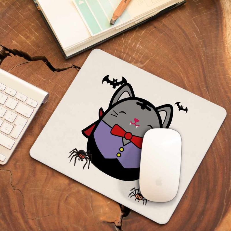 PC, gaming si accesorii - Periferice PC - Mousepad - Mousepad Squishmallows Dracula Romania Halloween CoolTrend, 21x19cm - Infinity.ro