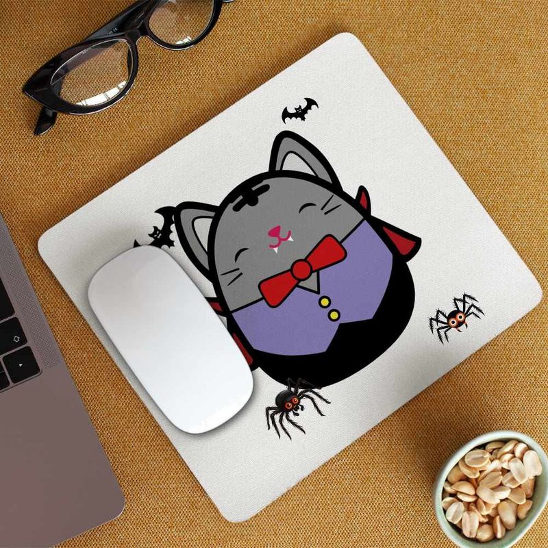 PC, gaming si accesorii - Periferice PC - Mousepad - Mousepad Squishmallows Dracula Romania Halloween CoolTrend, 21x19cm - Infinity.ro