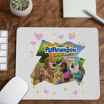 PC, gaming si accesorii - Periferice PC - Mousepad - Mousepad Pupstruction Team Catelusi Constructori Disney CoolTrend, 21x19cm - Infinity.ro