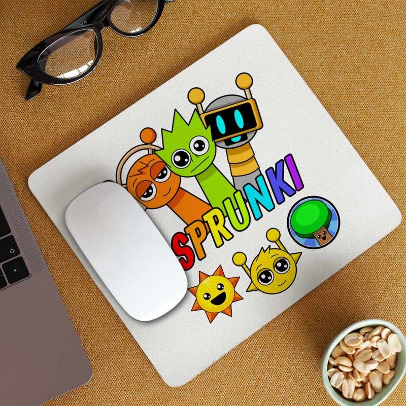 PC, gaming si accesorii - Periferice PC - Mousepad - Mousepad Sprunki Music Maker Game CoolTrend, 21x19cm - Infinity.ro