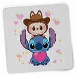 PC, gaming si accesorii - Periferice PC - Mousepad - Mousepad Stich Labubu Meme CoolTrend, 21x19cm - Infinity.ro