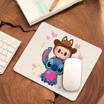 PC, gaming si accesorii - Periferice PC - Mousepad - Mousepad Stich Labubu Meme CoolTrend, 21x19cm - Infinity.ro