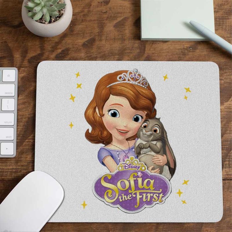 PC, gaming si accesorii - Periferice PC - Mousepad - Mousepad Sofia Intai Iepuras, Sofia the First CoolTrend, 21x19cm - Infinity.ro