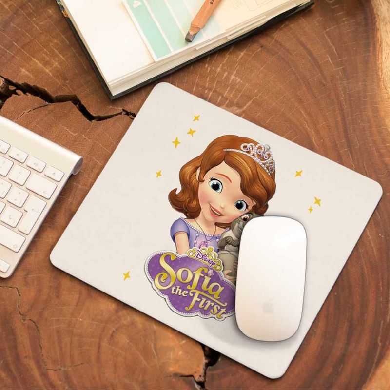 PC, gaming si accesorii - Periferice PC - Mousepad - Mousepad Sofia Intai Iepuras, Sofia the First CoolTrend, 21x19cm - Infinity.ro