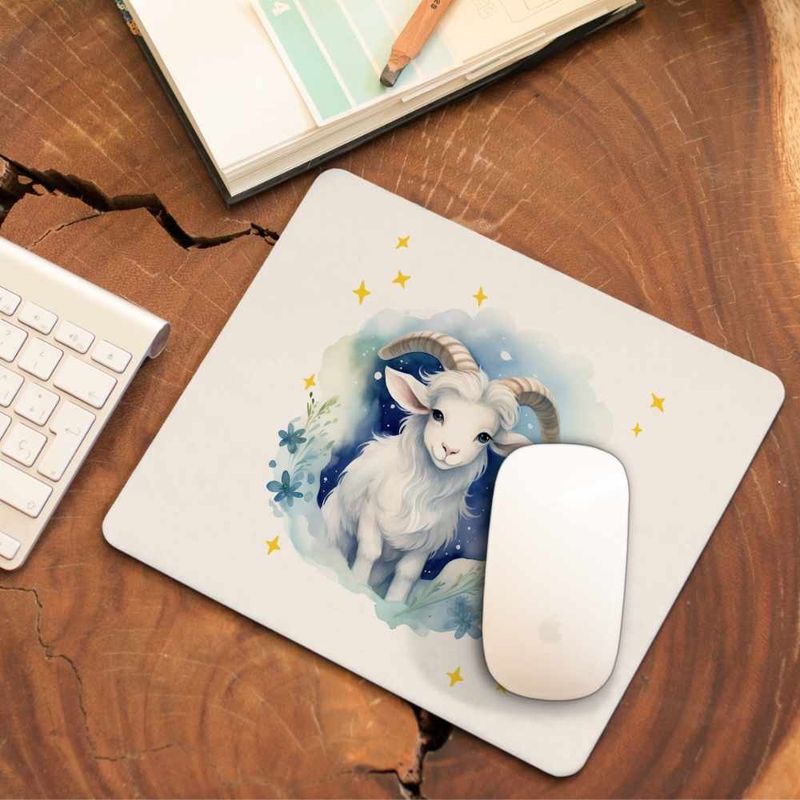 PC, gaming si accesorii - Periferice PC - Mousepad - Mousepad Capricorn Baby Zodiac Horoscop Astrologie CoolTrend, 21x19cm - Infinity.ro