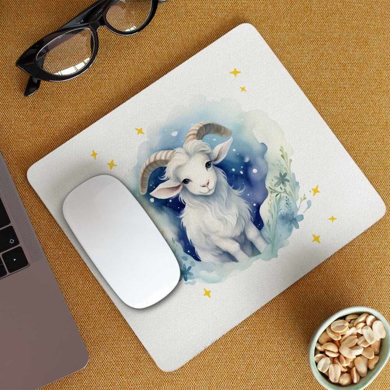 PC, gaming si accesorii - Periferice PC - Mousepad - Mousepad Capricorn Baby Zodiac Horoscop Astrologie CoolTrend, 21x19cm - Infinity.ro
