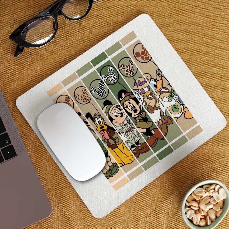 PC, gaming si accesorii - Periferice PC - Mousepad - Mousepad Mickey Mouse I Love Africa CoolTrend, 21x19cm - Infinity.ro