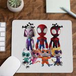 PC, gaming si accesorii - Periferice PC - Mousepad - Mousepad Paienjenel Spin Fantoma Super Pisicute CoolTrend, 21x19cm - Infinity.ro