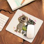 PC, gaming si accesorii - Periferice PC - Mousepad - Mousepad Ben Talking Tom Best Friends CoolTrend, 21x19cm - Infinity.ro