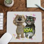 PC, gaming si accesorii - Periferice PC - Mousepad - Mousepad Ben Talking Tom Best Friends CoolTrend, 21x19cm - Infinity.ro