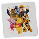 PC, gaming si accesorii - Periferice PC - Mousepad - Mousepad Roblox Winnie the Pooh Lemingii CoolTrend, 21x19cm - Infinity.ro