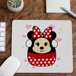 PC, gaming si accesorii - Periferice PC - Mousepad - Mousepad Squishmallows Minnie Mickey Mouse CoolTrend, 21x19cm - Infinity.ro