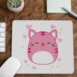 PC, gaming si accesorii - Periferice PC - Mousepad - Mousepad Squishmallows Pisica Adorable CoolTrend, 21x19cm - Infinity.ro