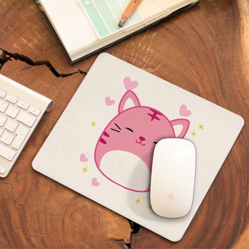 PC, gaming si accesorii - Periferice PC - Mousepad - Mousepad Squishmallows Pisica Adorable CoolTrend, 21x19cm - Infinity.ro