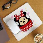 PC, gaming si accesorii - Periferice PC - Mousepad - Mousepad Squishmallows Minnie Mickey Mouse CoolTrend, 21x19cm - Infinity.ro