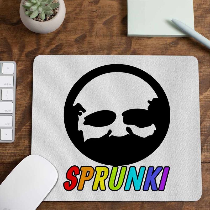 PC, gaming si accesorii - Periferice PC - Mousepad - Mousepad Sprunki Game Old Black Music Game CoolTrend, 21x19cm - Infinity.ro