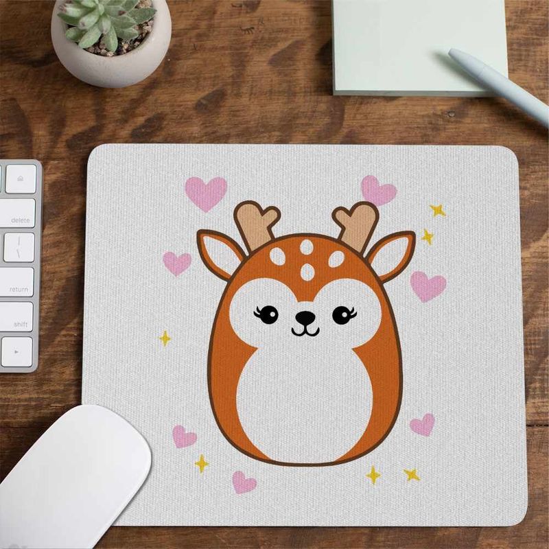 PC, gaming si accesorii - Periferice PC - Mousepad - Mousepad Squishmallows Ren Craciun CoolTrend, 21x19cm - Infinity.ro