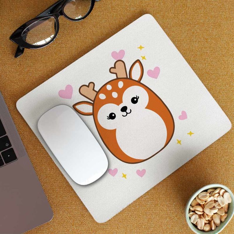 PC, gaming si accesorii - Periferice PC - Mousepad - Mousepad Squishmallows Ren Craciun CoolTrend, 21x19cm - Infinity.ro