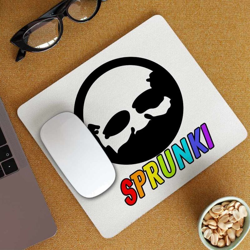 PC, gaming si accesorii - Periferice PC - Mousepad - Mousepad Sprunki Game Old Black Music Game CoolTrend, 21x19cm - Infinity.ro