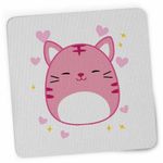 PC, gaming si accesorii - Periferice PC - Mousepad - Mousepad Squishmallows Pisica Adorable CoolTrend, 21x19cm - Infinity.ro