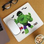 PC, gaming si accesorii - Periferice PC - Mousepad - Mousepad Hulk Paienjenel Marvel CoolTrend, 21x19cm - Infinity.ro
