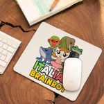 PC, gaming si accesorii - Periferice PC - Mousepad - Mousepad Italian Ballerina Tralalero BrrBrr Brainrot Brain Rot CoolTrend, 21x19cm - Infinity.ro