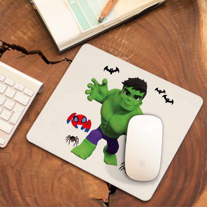 PC, gaming si accesorii - Periferice PC - Mousepad - Mousepad Hulk Paienjenel Marvel CoolTrend, 21x19cm - Infinity.ro