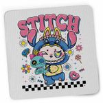 PC, gaming si accesorii - Periferice PC - Mousepad - Mousepad Labubu Stitch Stich CoolTrend, 21x19cm - Infinity.ro