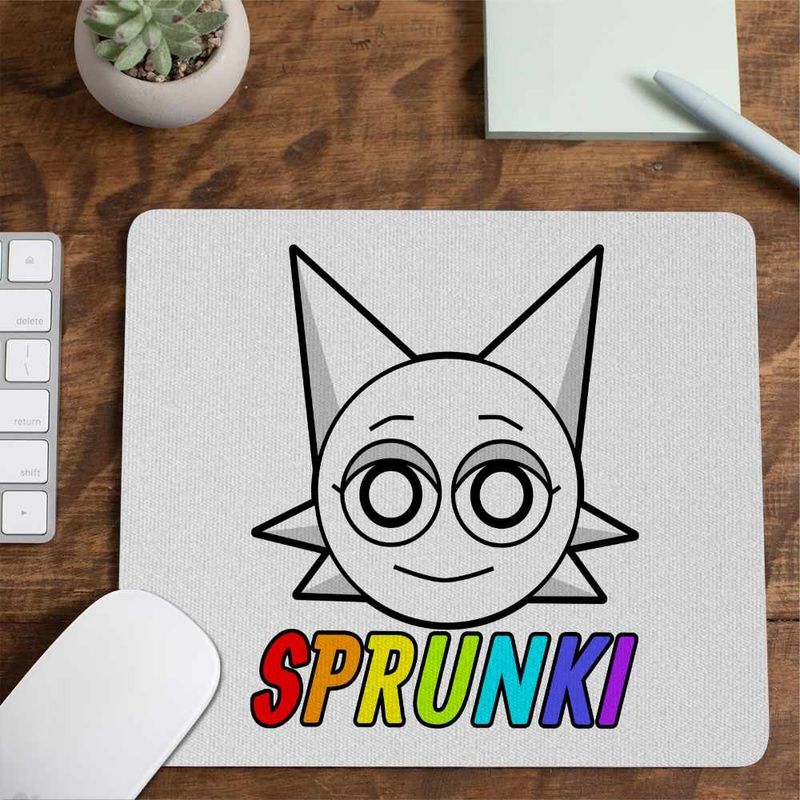PC, gaming si accesorii - Periferice PC - Mousepad - Mousepad Sprunki Music Game Wenda CoolTrend, 21x19cm - Infinity.ro