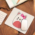 PC, gaming si accesorii - Periferice PC - Mousepad - Mousepad Squishmallows Hello Kitty CoolTrend, 21x19cm - Infinity.ro