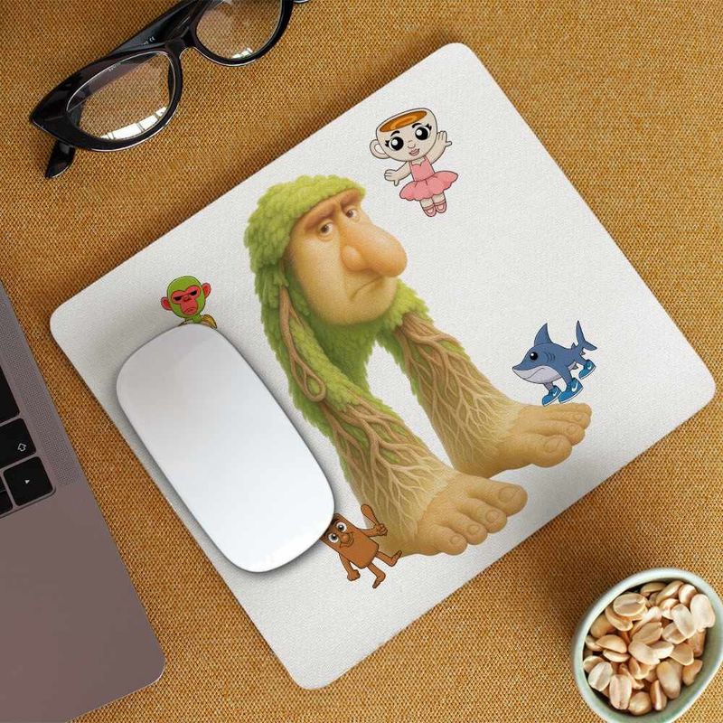 PC, gaming si accesorii - Periferice PC - Mousepad - Mousepad Br Br Patapim Brainrot CoolTrend, 21x19cm - Infinity.ro
