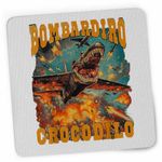 PC, gaming si accesorii - Periferice PC - Mousepad - Mousepad Bombadiro Crocodilo Airplane Brainrot Meme CoolTrend, 21x19cm - Infinity.ro