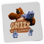 PC, gaming si accesorii - Periferice PC - Mousepad - Mousepad Grizzy Lemingi Prastie Lemings CoolTrend, 21x19cm - Infinity.ro